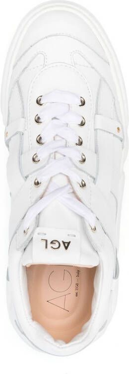 AGL Ruth leren sneakers Wit