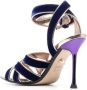 Alevì Leren sandalen Blauw - Thumbnail 3