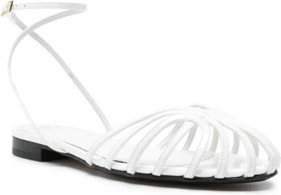 Alevì Leren sandalen Wit