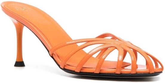 Alevì Stiletto muiltjes Oranje