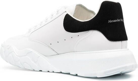 Alexander McQueen Court low-top sneakers Wit