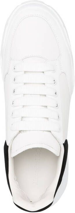 Alexander McQueen Court low-top sneakers Wit