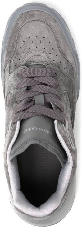 Alexander McQueen Court Trainer chunky sneakers Grijs