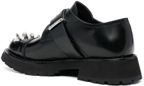 Alexander McQueen Gespschoenen met studs Zwart