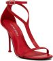 Alexander McQueen Harness leren sandalen Rood - Thumbnail 2