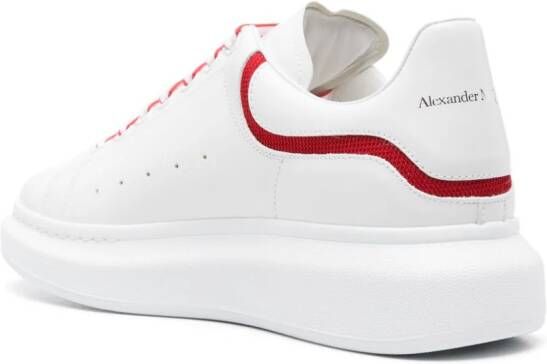 Alexander McQueen Leren sneakers Wit