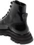 Alexander McQueen Leren combat boots Zwart - Thumbnail 4