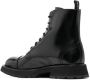 Alexander McQueen Leren enkellaarzen Zwart - Thumbnail 3