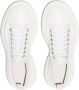 Alexander McQueen Leren sneakers Wit - Thumbnail 4