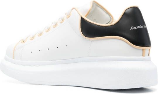 Alexander McQueen Leren sneakers Wit