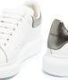 Alexander McQueen Metallic sneakers dames leer leer rubber 35.5 Wit - Thumbnail 2