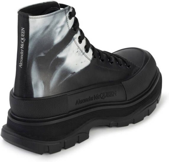 Alexander McQueen Tread Slick laarzen Zwart