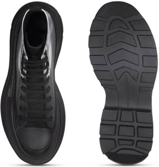 Alexander McQueen Tread Slick laarzen Zwart