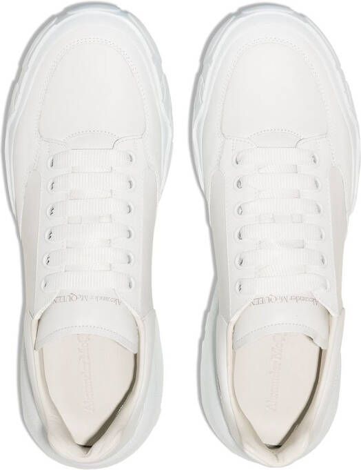 Alexander McQueen Oversized Court sneakers Wit