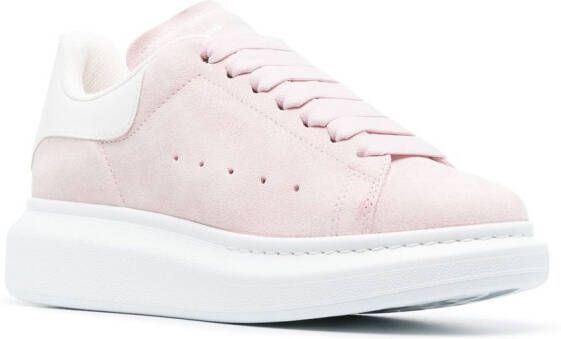 Alexander McQueen Oversized sneakers Roze