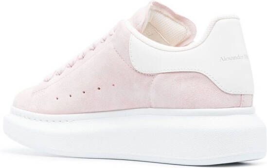 Alexander McQueen Oversized sneakers Roze