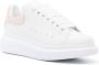 Alexander McQueen Oversized leren sneakers Wit - Thumbnail 2