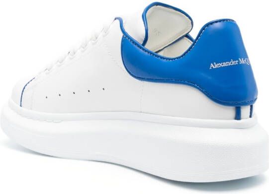 Alexander McQueen Leren sneakers Wit