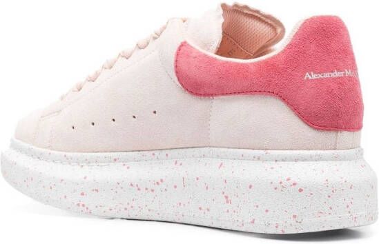 Alexander McQueen Oversized low-top sneakers Roze