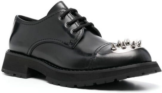 Alexander McQueen Oxford schoenen met studs Zwart