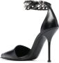 Alexander McQueen Pumps verfraaid met ketting Zwart - Thumbnail 3