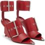 Alexander McQueen Sandalen met gespbandje Rood - Thumbnail 2