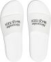 Alexander McQueen Slippers met logo-reliëf Wit - Thumbnail 4