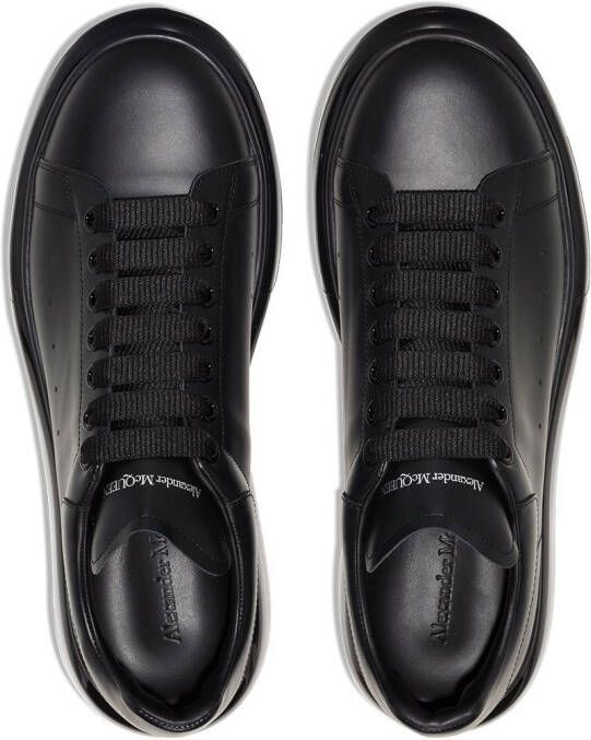 Alexander McQueen Sneakers met doorzichtige zool Zwart