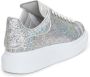 Alexander McQueen Sneakers met logo reliëf Metallic - Thumbnail 3