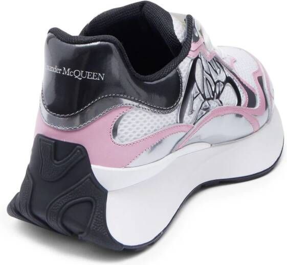 Alexander McQueen Sneakers met logo Wit