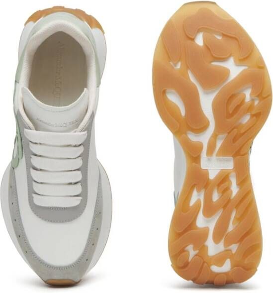 Alexander McQueen Sprint Runner sneakers met vlakken Wit