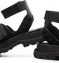 Alexander McQueen Tread sandalen Zwart - Thumbnail 4