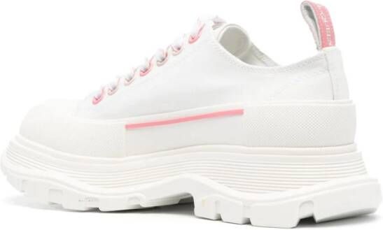 Alexander McQueen Tread Slick chunky sneakers Wit