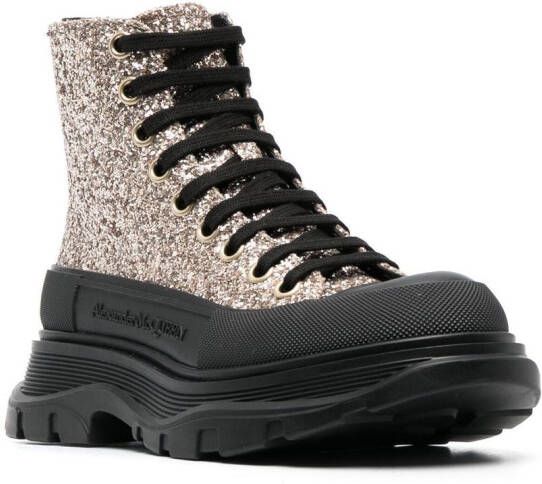 Alexander mcqueen zwart online met glitter