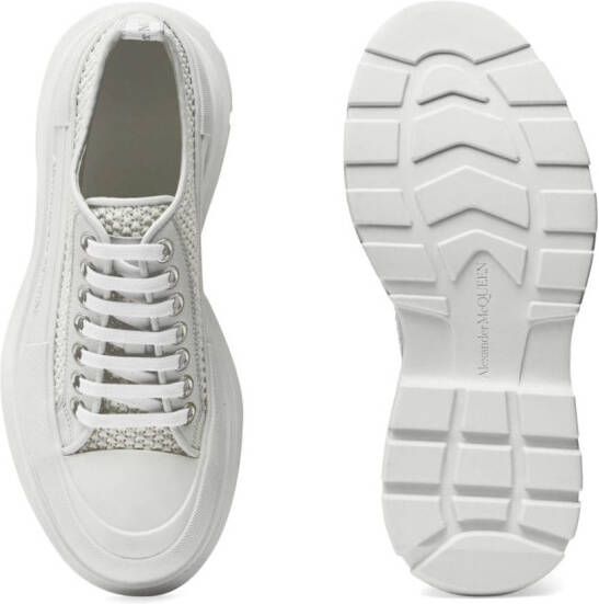 Alexander McQueen Tread Slick sneakers Wit