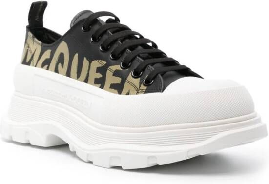 Alexander McQueen Tread Slick sneakers Zwart