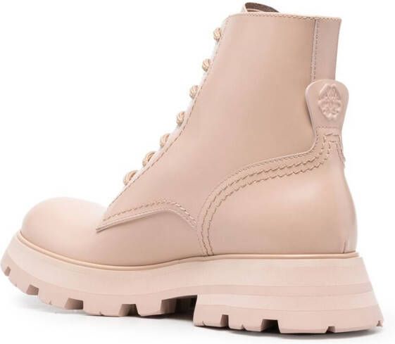 Alexander McQueen Wander veterschoenen Roze