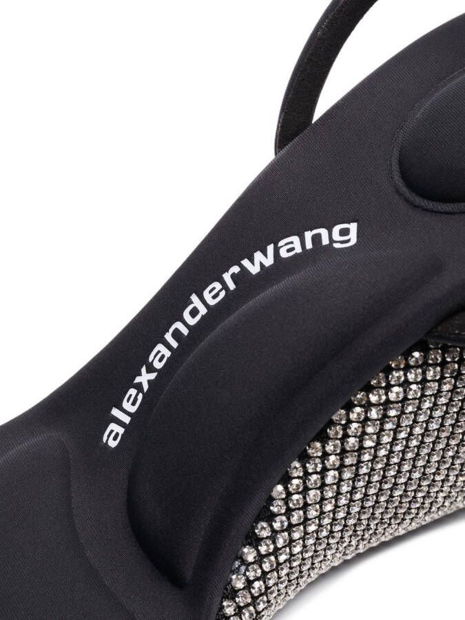 Alexander Wang Dahlia sandalen verfraaid met kristallen Zwart