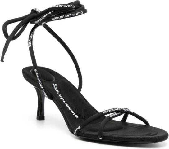 Alexander Wang Helix 65 vetersandalen Zwart