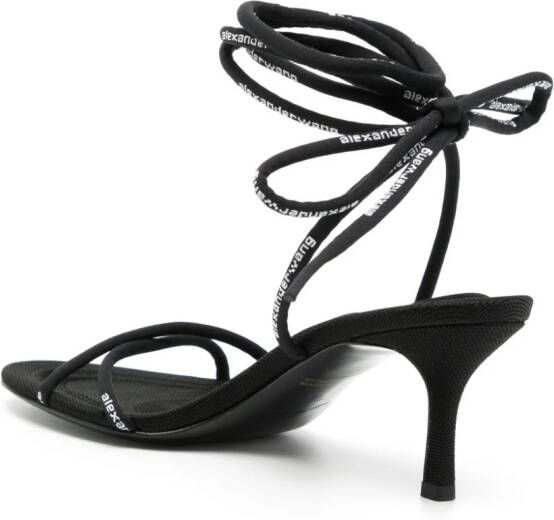 Alexander Wang Helix 65 vetersandalen Zwart