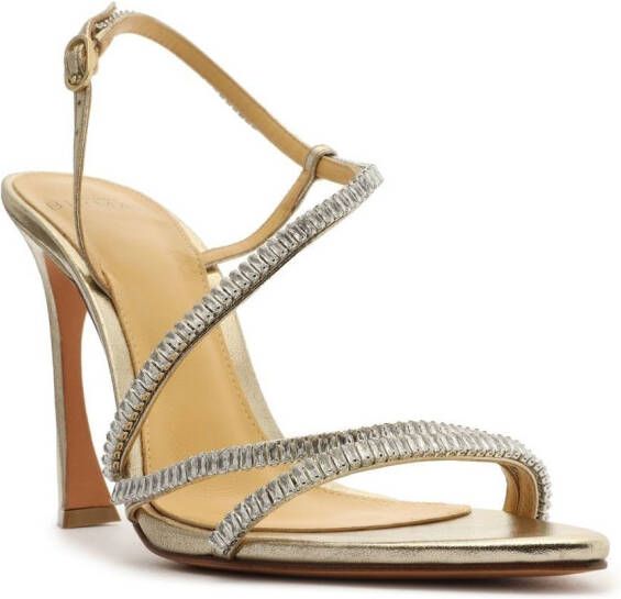 Alexandre Birman Alana Zircone sandalen met hoge hak Goud