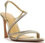 Alexandre Birman Alana Zircone sandalen met hoge hak Goud - Thumbnail 2