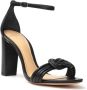 Alexandre Birman Vicky leren sandalen Zwart - Thumbnail 2