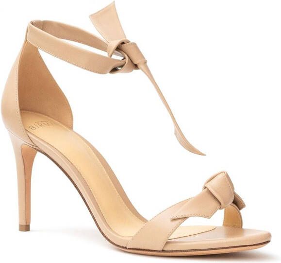 Alexandre Birman Clarita gestrikte sandalen Beige