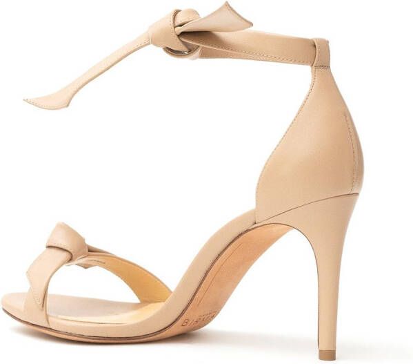 Alexandre Birman Clarita gestrikte sandalen Beige