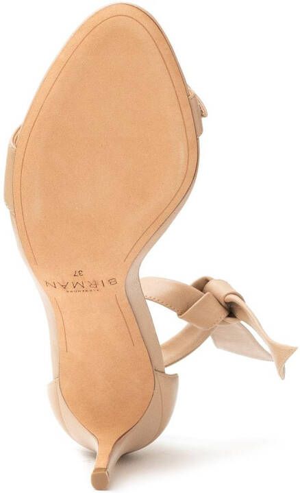 Alexandre Birman Clarita gestrikte sandalen Beige