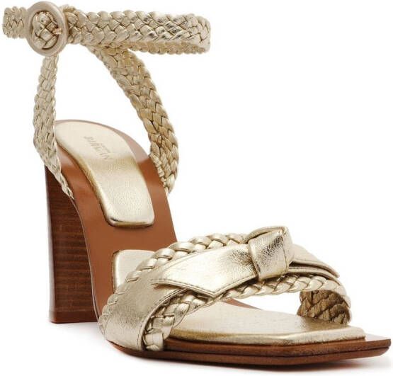 Alexandre Birman Clarita sandalen met hoge hak Goud