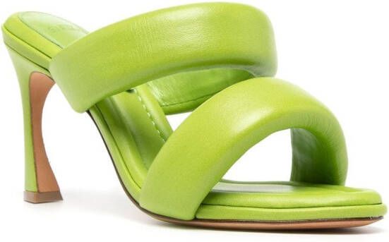 Alexandre Birman Lilla sandalen met dubbele bandjes Groen