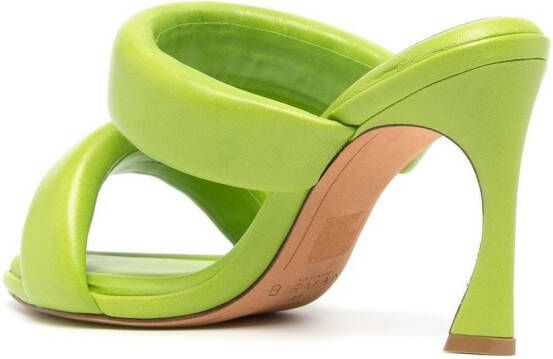 Alexandre Birman Lilla sandalen met dubbele bandjes Groen