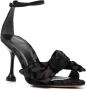 Alexandre Birman Louise sandalen met knoopdetail Zwart - Thumbnail 2